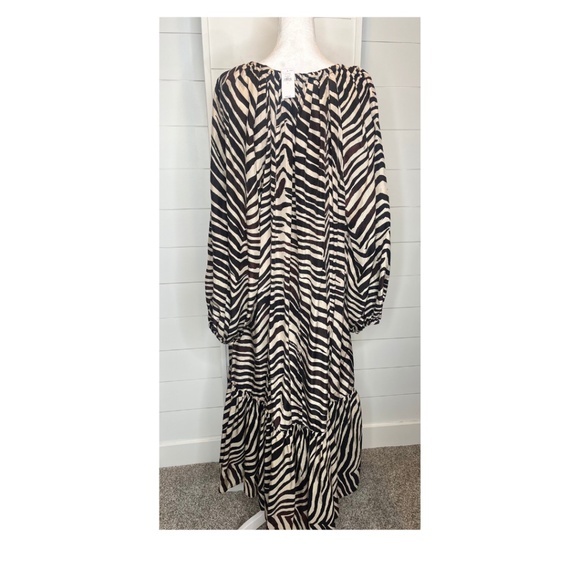 NEW! Banana Republic Silk Dress Size Large - Picture 2 of 7